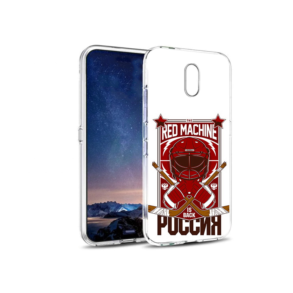 

Чехол MyPads Tocco для BQ 5016G хоккей россия, Прозрачный, Tocco
