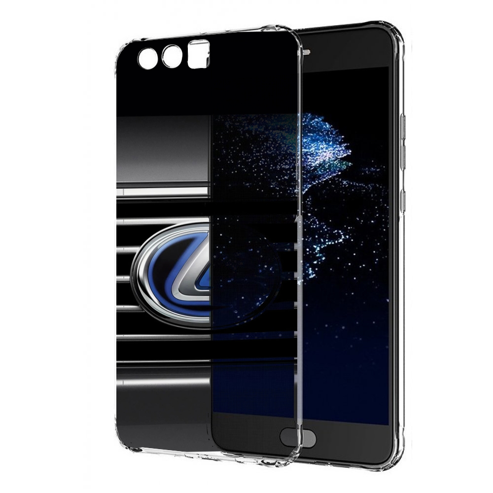 

Чехол бампер MyPads lexus-лексус-2 для Huawei P10 Plus противоуд, Прозрачный, Tocco