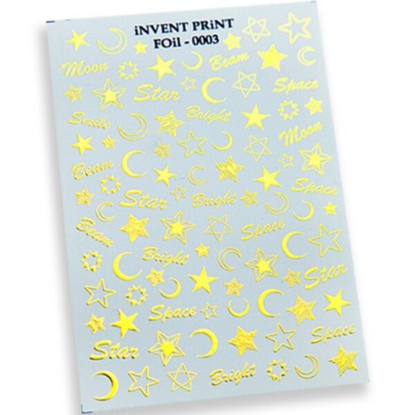 

Фольгированный слайдер iNVENT PRiNT Звезды Луна Космос, FOiL-003