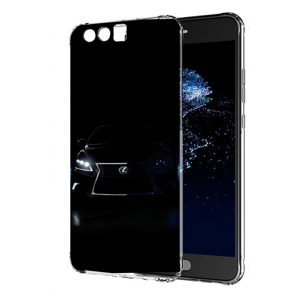 

Чехол бампер MyPads lexus лексус 1 мужской для Huawei P10 Plus п, Прозрачный, Tocco