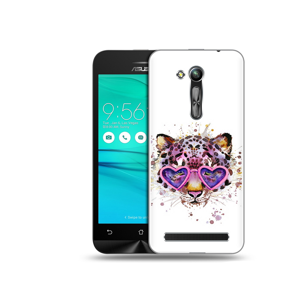 

Чехол MyPads Tocco для Asus ZenFone Go (ZB452KG) модный леопард, Прозрачный, Tocco