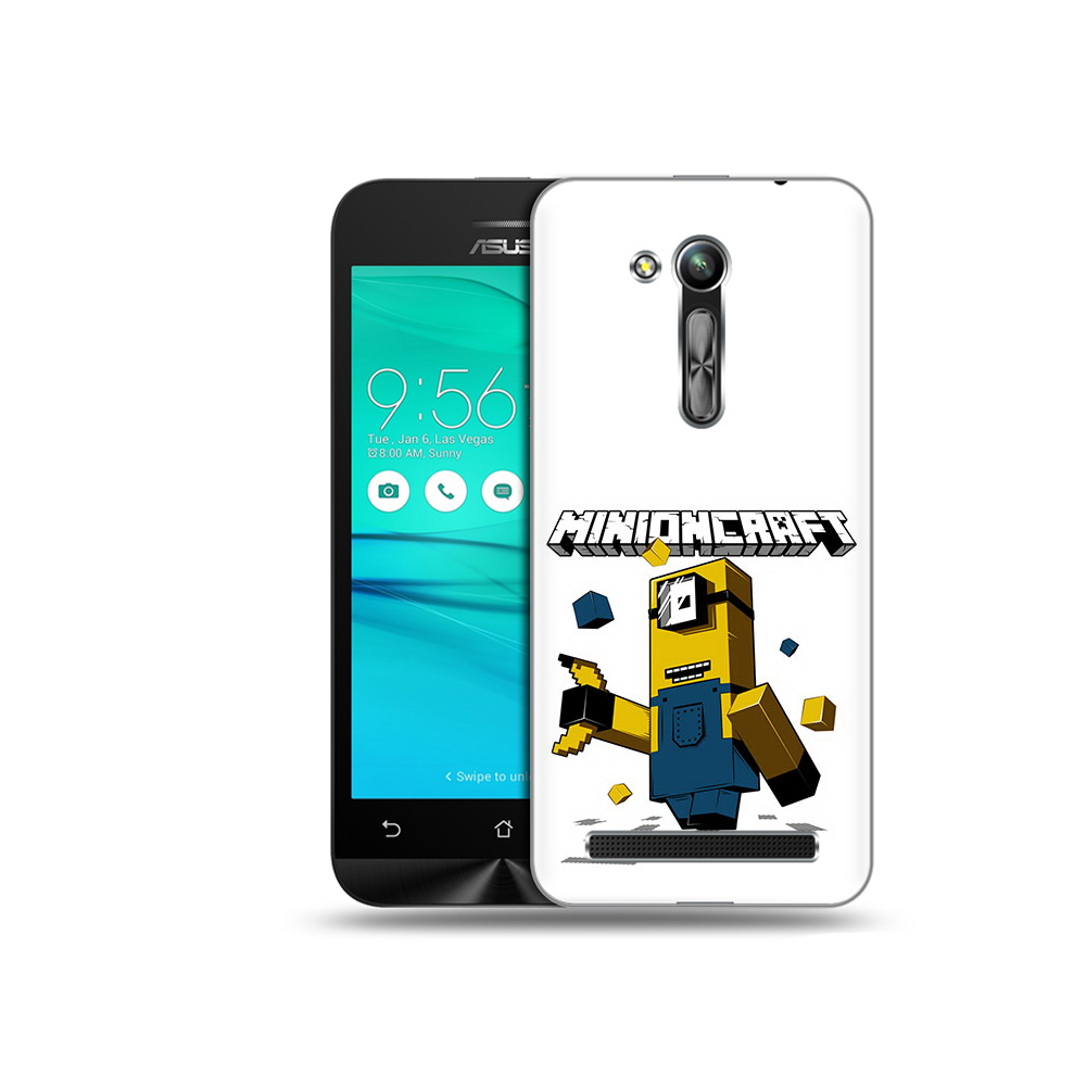 Чехол MyPads Tocco для Asus ZenFone Go (ZB452KG) миньон