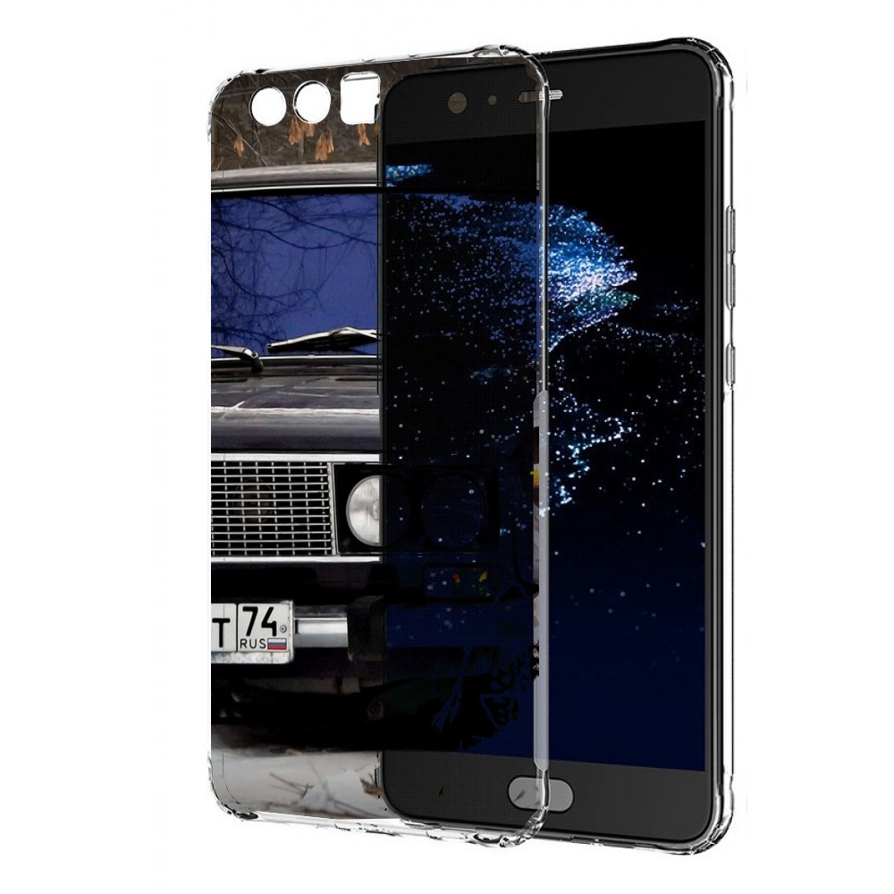 

Чехол бампер MyPads lada лада ваз 1 для Huawei P10 Plus противоу, Прозрачный, Tocco