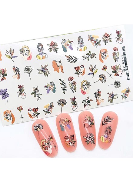 

Слайдер для дизайна ногтей Ami-Nails коричневый, девушки, Коричневый;разноцветный