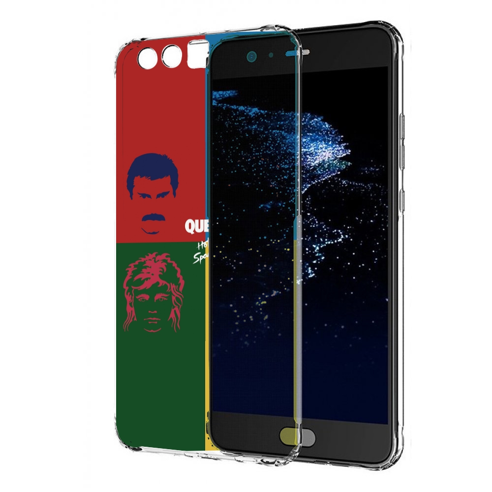 

Чехол бампер MyPads hot space queen альбом для Huawei P10 Plus п, Прозрачный, Tocco