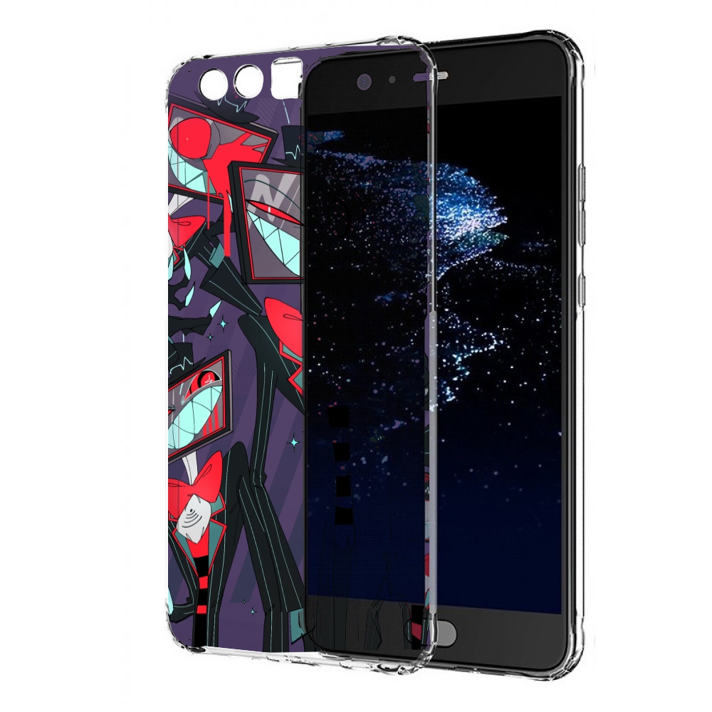 

Чехол бампер MyPads hazbin hotel для Huawei P10 Plus противоударный, Прозрачный, Tocco