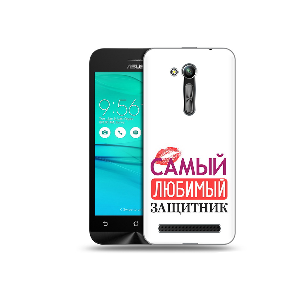 

Чехол MyPads Tocco для Asus ZenFone Go (ZB452KG) любимый защитник, Прозрачный, Tocco