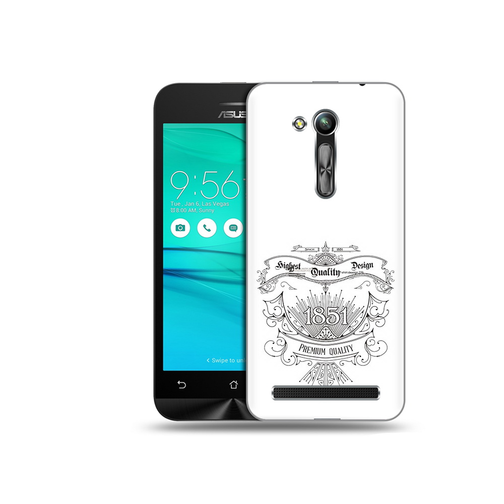 

Чехол MyPads Tocco для Asus ZenFone Go (ZB452KG) логотип 1851 год, Прозрачный, Tocco