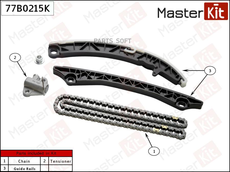 

Комплект Цепи Грм (Без Звездочек) Master Kit 77B0215K