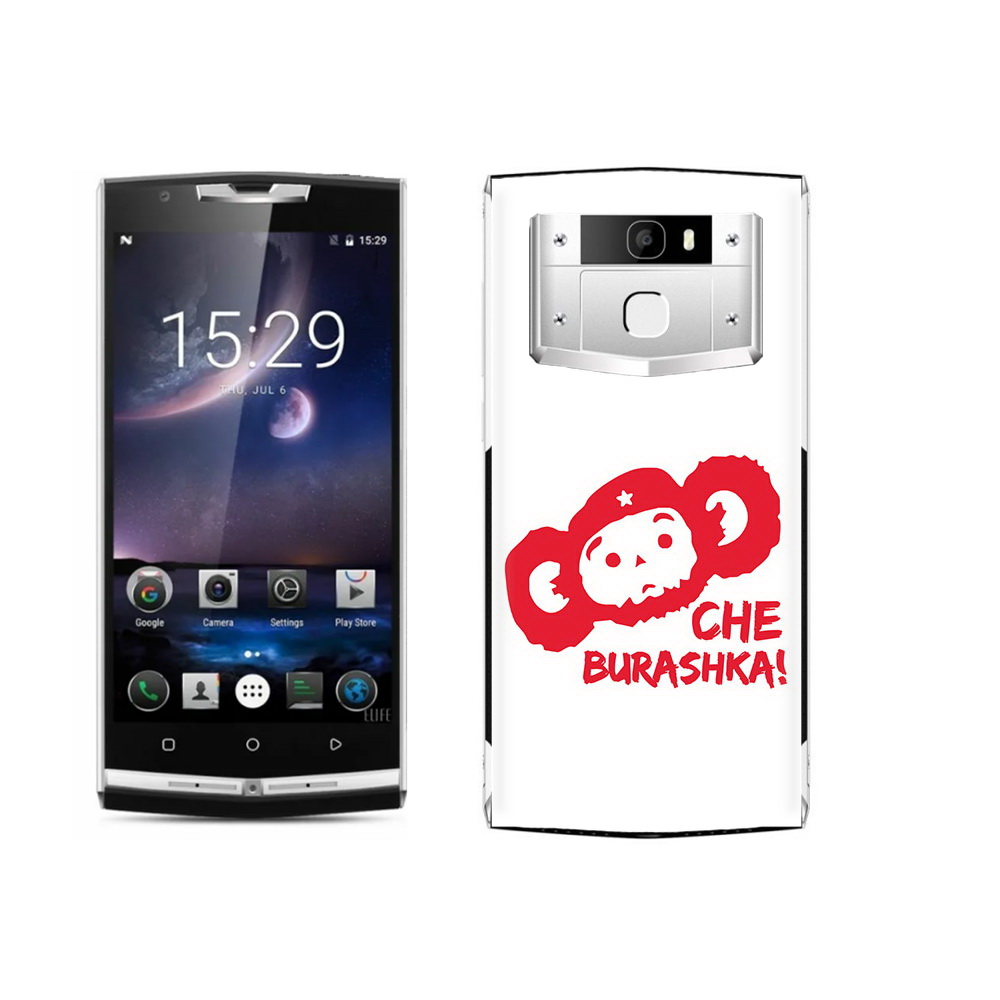 

Чехол MyPads Tocco для Oukitel K10000 Pro чебурашка, Прозрачный, Tocco