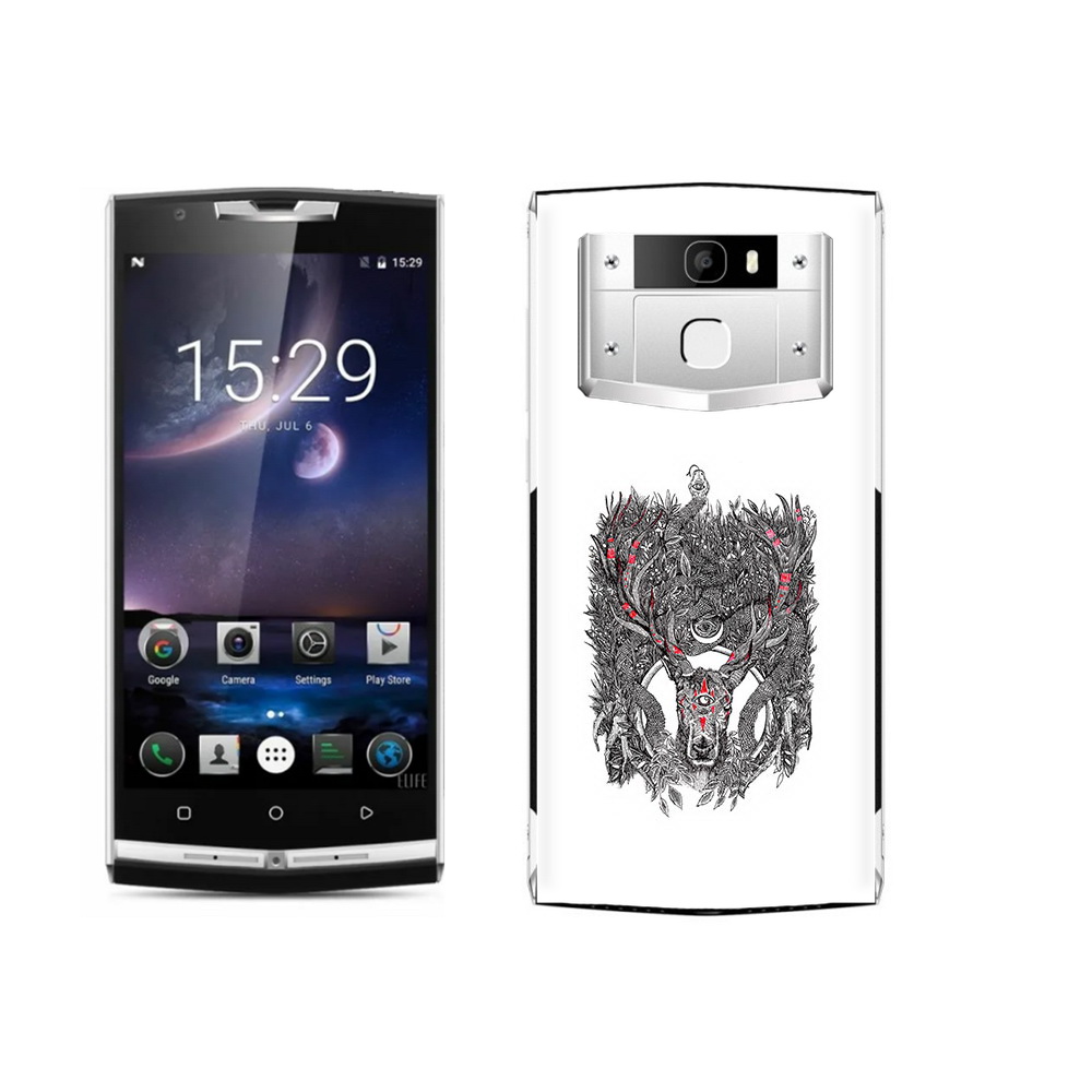 

Чехол MyPads Tocco для Oukitel K10000 Pro Дизайнерские_676, Прозрачный, Tocco