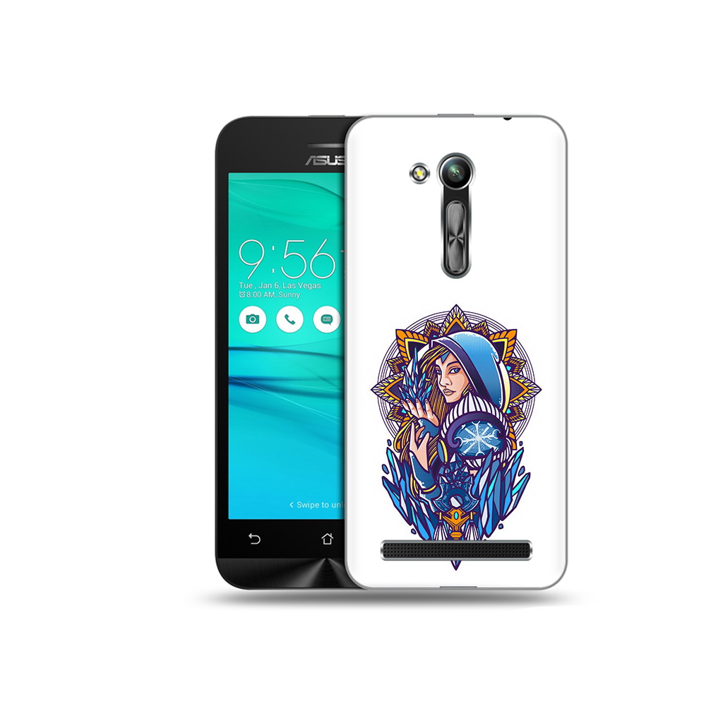 

Чехол MyPads Tocco для Asus ZenFone Go (ZB452KG) кристал мейден дота 2, Прозрачный, Tocco