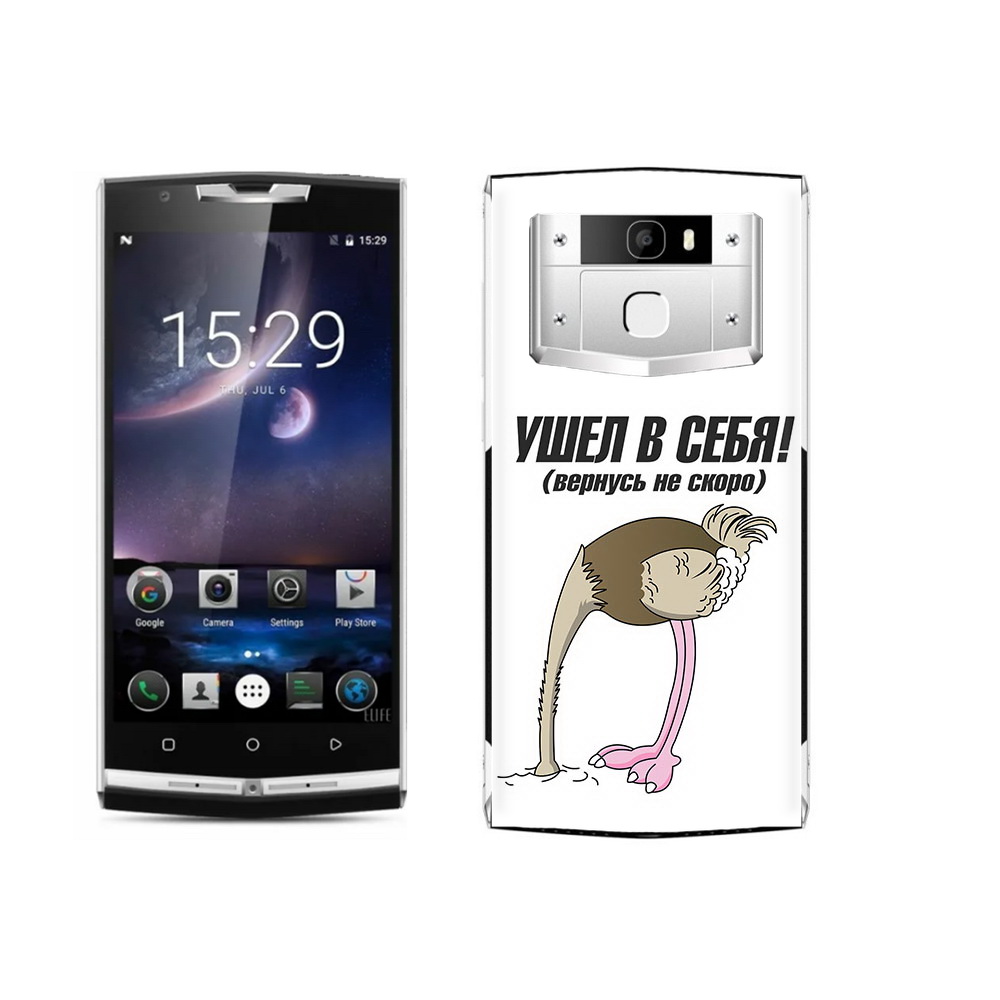 

Чехол MyPads Tocco для Oukitel K10000 Pro ушел в себя, Прозрачный, Tocco