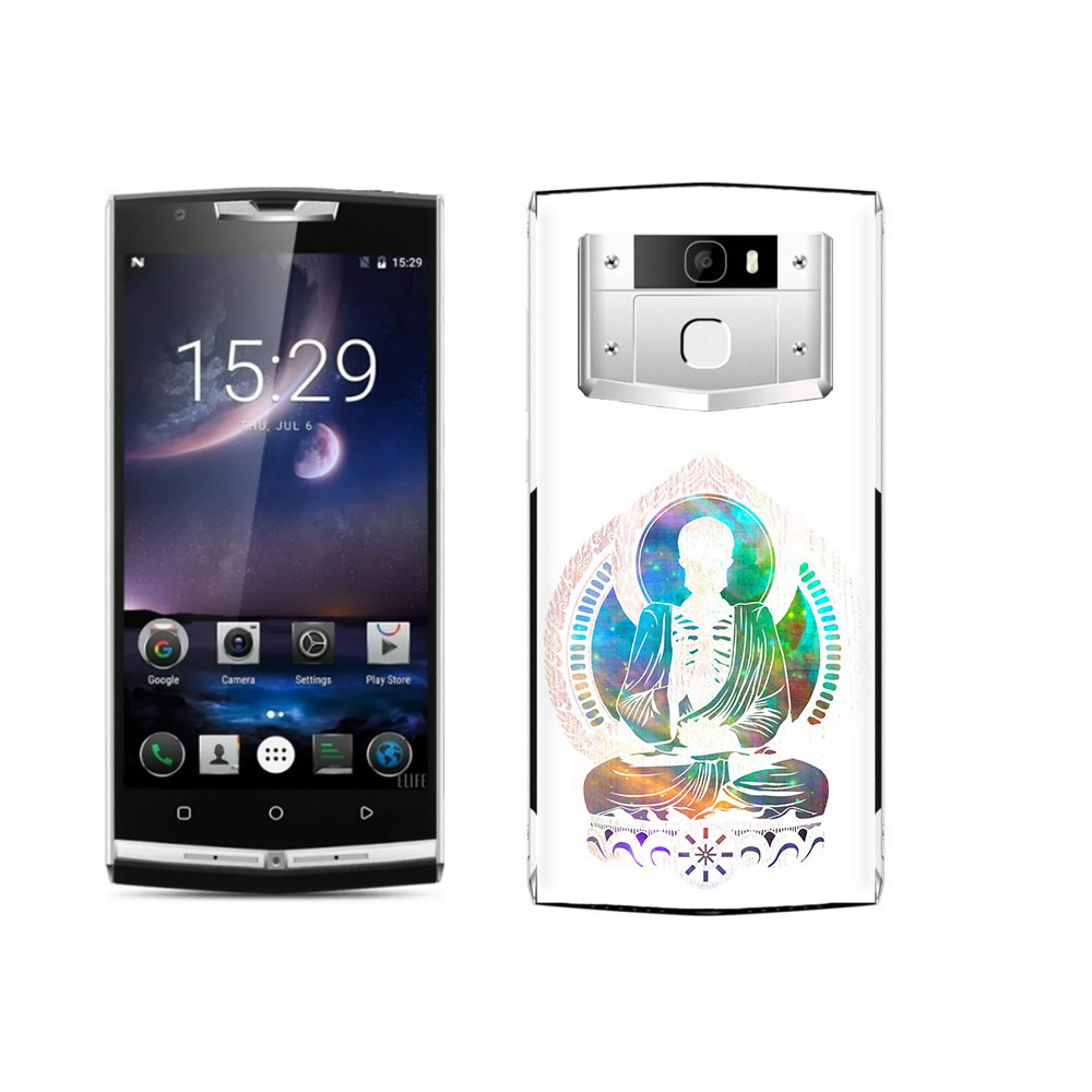 

Чехол MyPads Tocco для Oukitel K10000 Pro умный скелет, Прозрачный, Tocco
