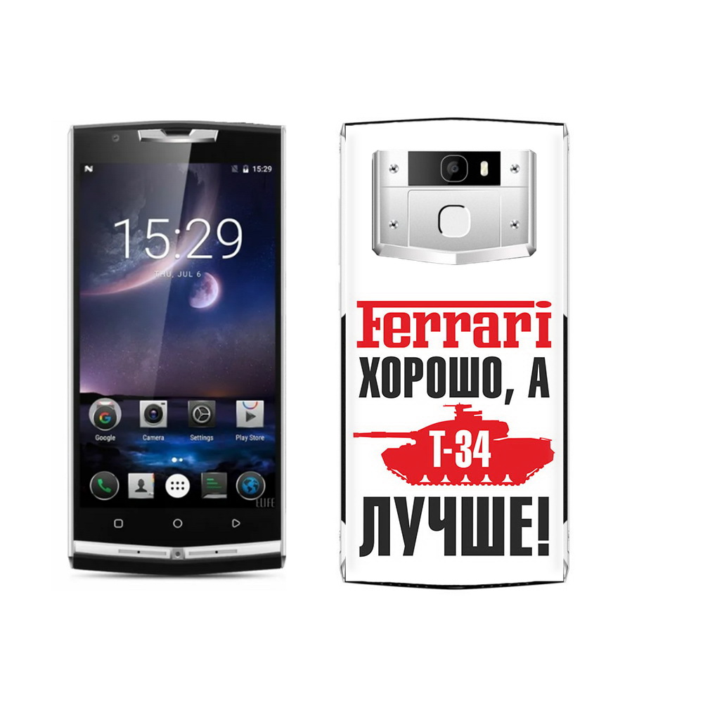 

Чехол MyPads Tocco для Oukitel K10000 Pro т 34 лучше, Прозрачный, Tocco