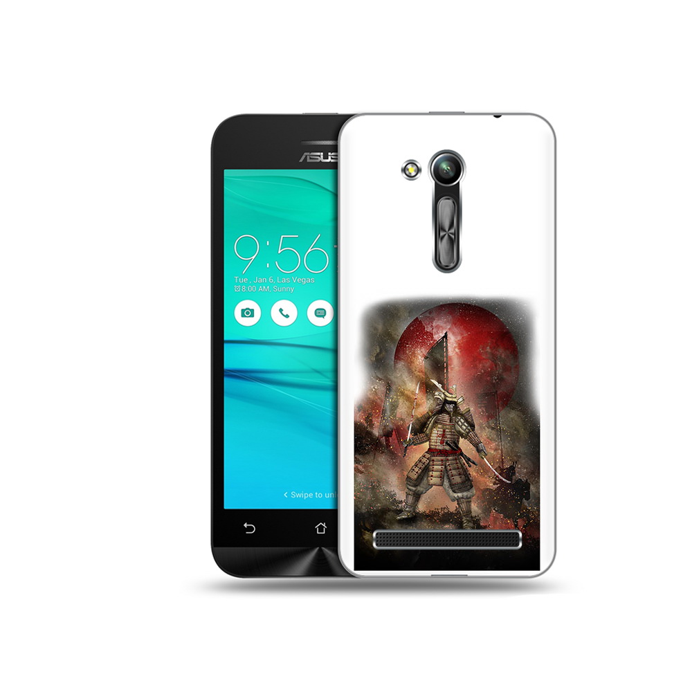 

Чехол MyPads Tocco для Asus ZenFone Go (ZB452KG) китайскийвоин, Прозрачный, Tocco