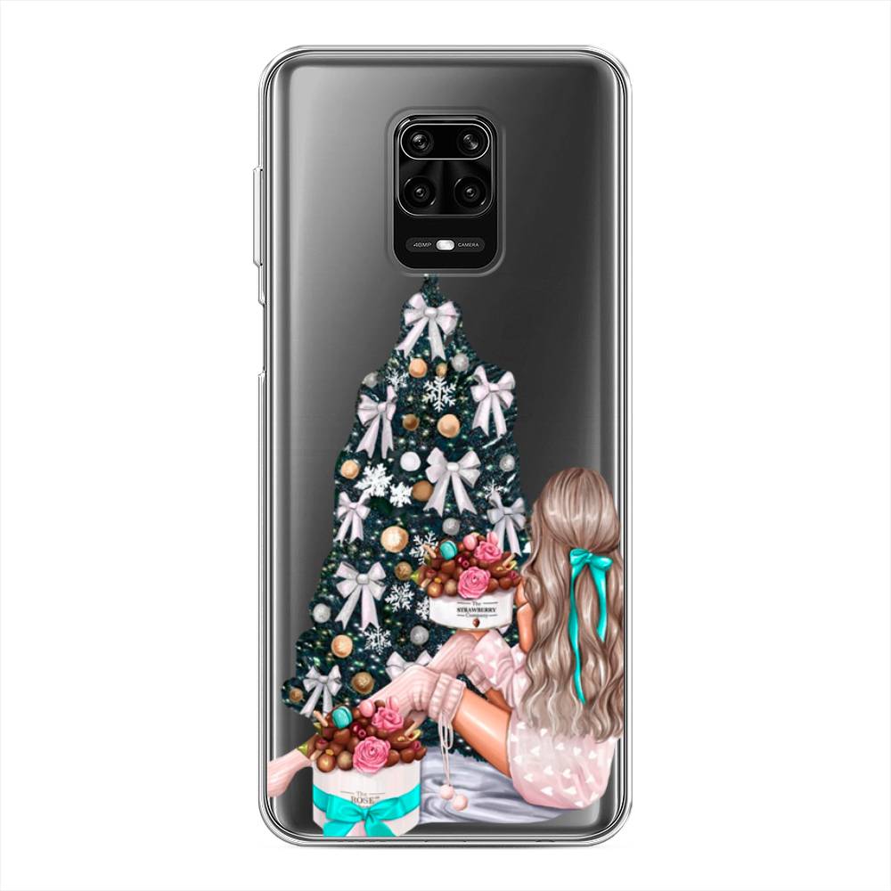 

Чехол для Xiaomi Redmi Note 9S/Note 9 Pro "New Year", Зеленый;бежевый;голубой, 37950-5