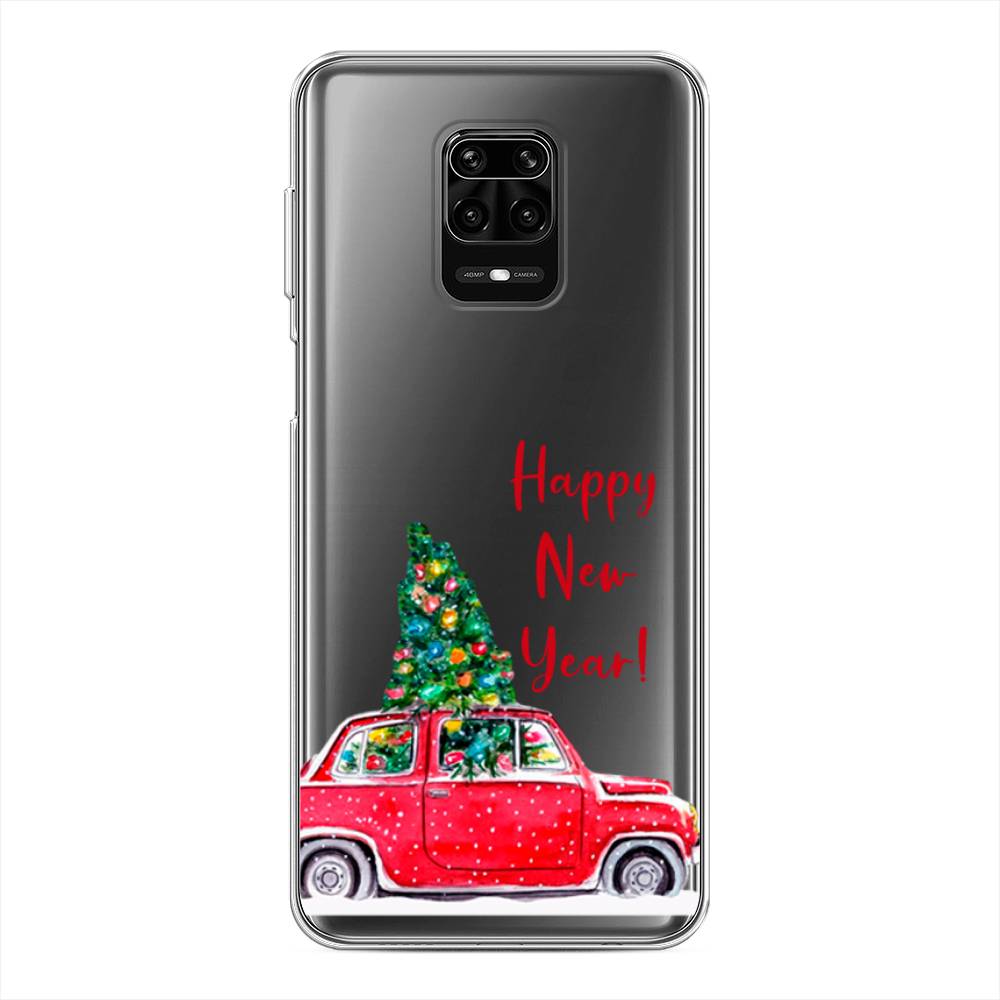 

Чехол для Xiaomi Redmi Note 9S/Note 9 Pro "Happy New Year", Красный;зеленый, 37950-5
