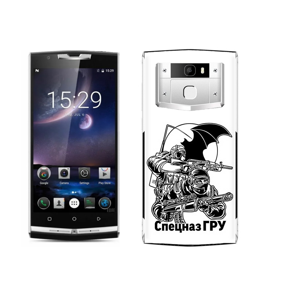 

Чехол MyPads Tocco для Oukitel K10000 Pro спецназ гру, Прозрачный, Tocco