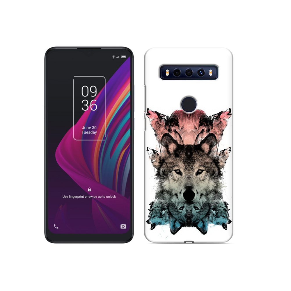 

Чехол MyPads Tocco для TCL 10 SE стая, Прозрачный, Tocco