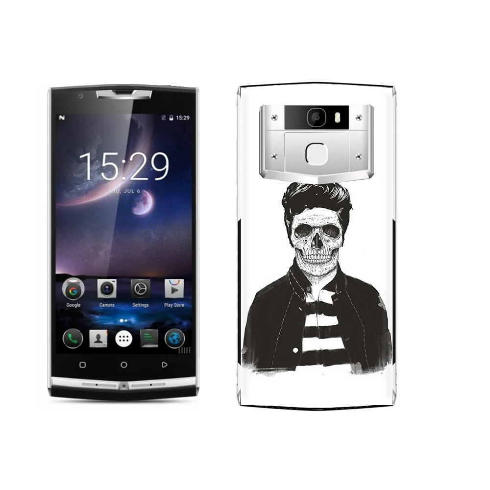 

Чехол MyPads Tocco для Oukitel K10000 Pro скелет, Прозрачный, Tocco