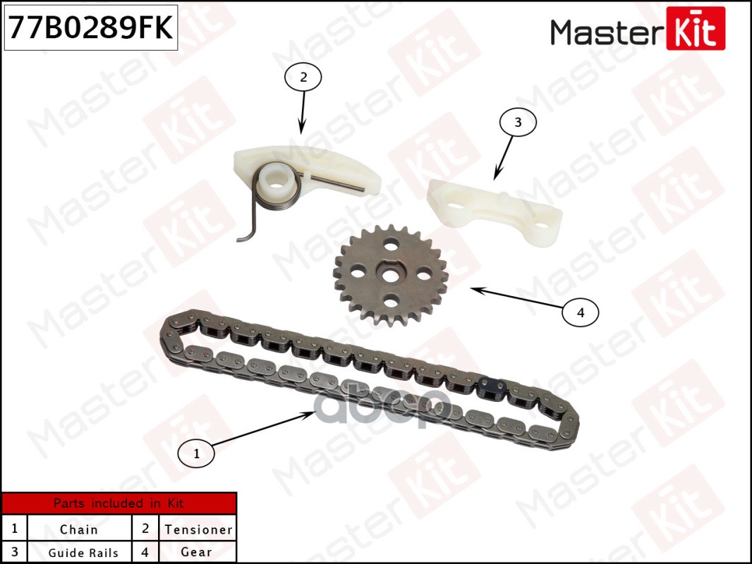 

Комплект Привода Масляного Насоса Master Kit 77B0289Fk