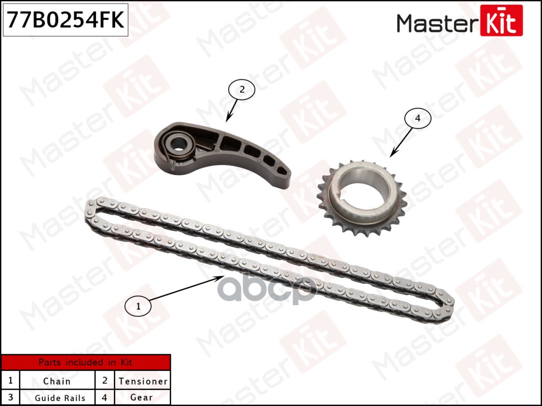 

Комплект Привода Масляного Насоса Master Kit 77B0254Fk