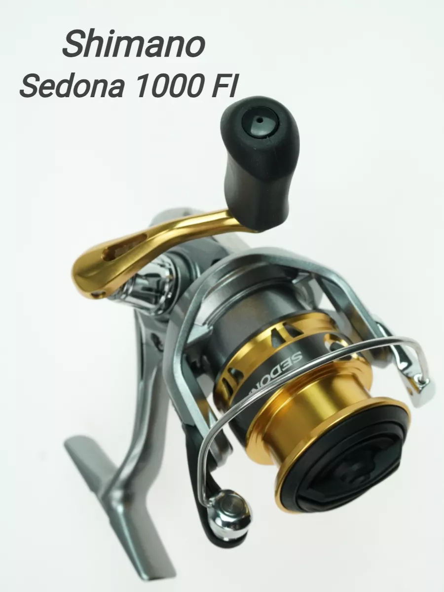 

Катушка Sedona 1000 FI Shimano цвет золото серебро, Золотистый;серебристый;черный, 1000 FI