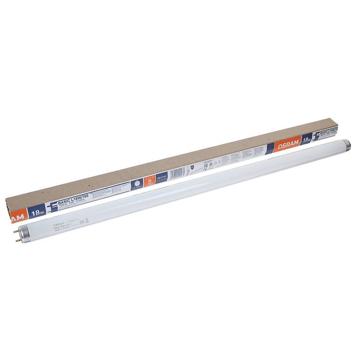 Osram Лампа люминесцентная Osram L 18W/765, G13, 18 Вт, 6500 К, 590 мм