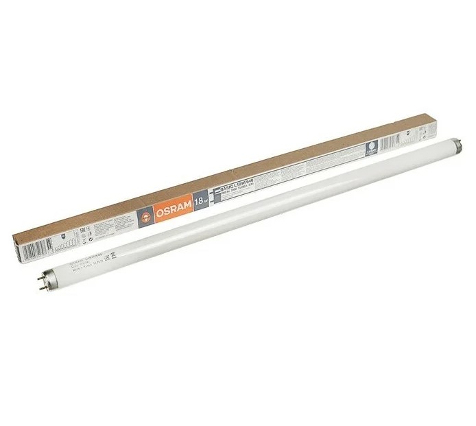 Osram Лампа люминесцентная Osram L 18W/640, G13, 18 Вт, 4000 К, 590 мм