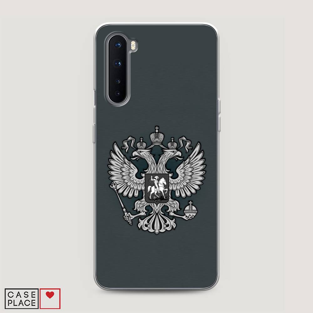 

Чехол Awog на OnePlus Nord / ВанПлас Nord "Герб России серый", 151350-5