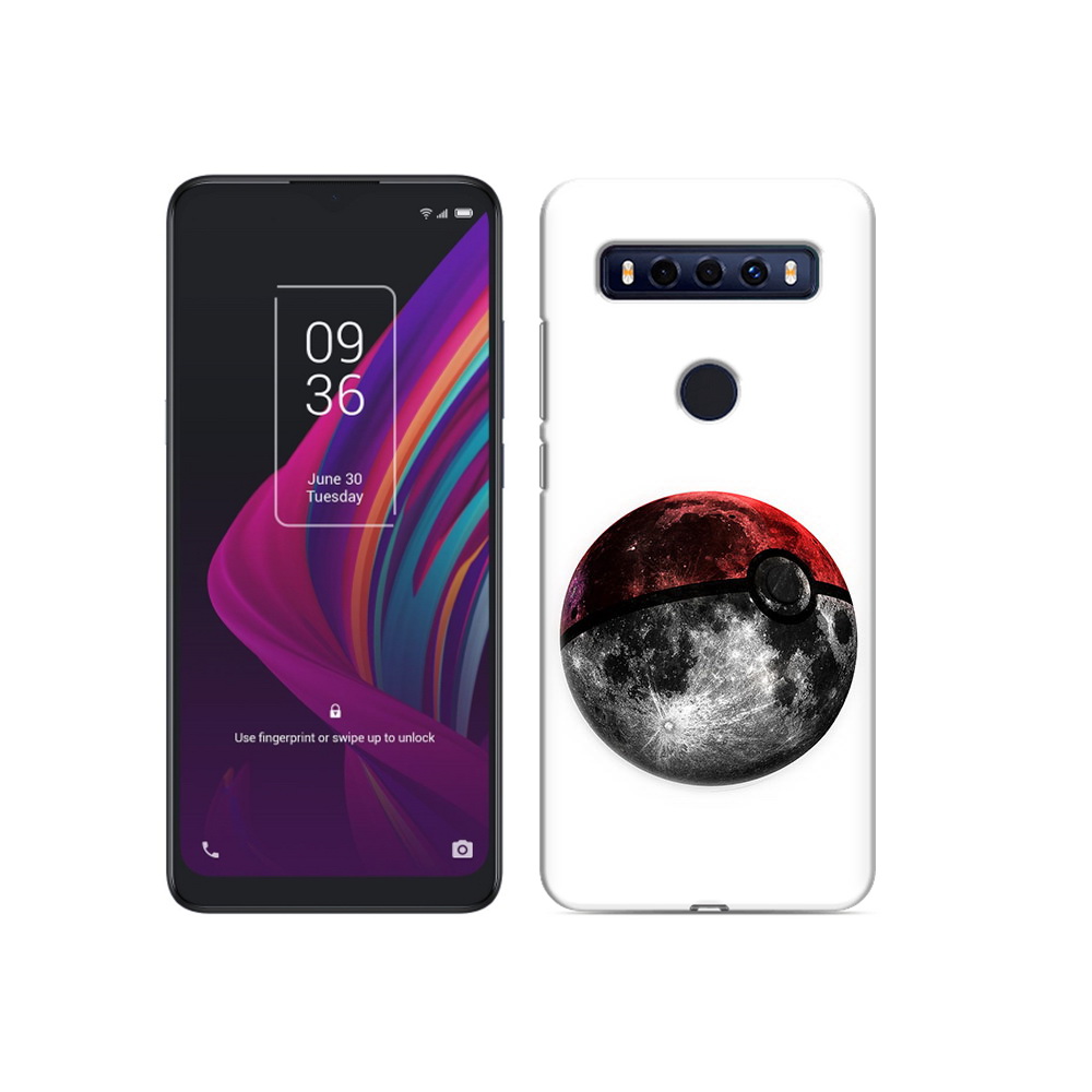 

Чехол MyPads Tocco для TCL 10 SE планета покебол, Прозрачный, Tocco