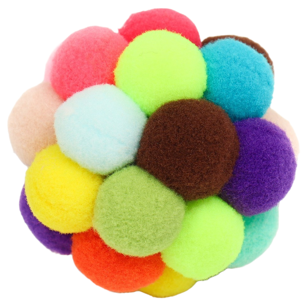Мяч плюшевый Пузырь, 6 см, микс цветов