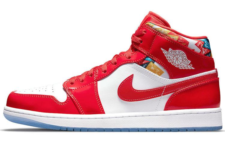 

Кеды унисекс Jordan Jordan mid красные 47.5 EU, Красный, Jordan mid