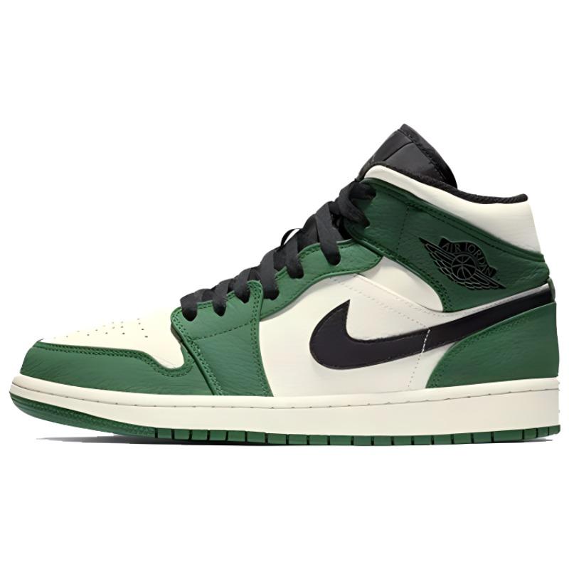 

Кеды унисекс Jordan Jordan Mid зеленые 42.5 EU, Зеленый, Jordan Mid
