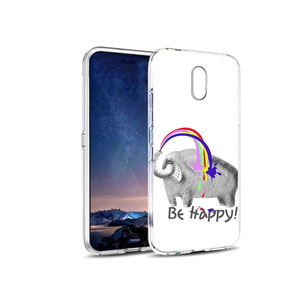 

Чехол MyPads Tocco для BQ 5016G счастливый слон, Прозрачный, Tocco