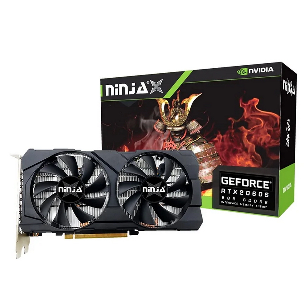 

Видеокарта Sinotex Ninja NVIDIA GeForce RTX 2060 SUPER (NF206SG86F), Черный, GeForce RTX 2060 SUPER