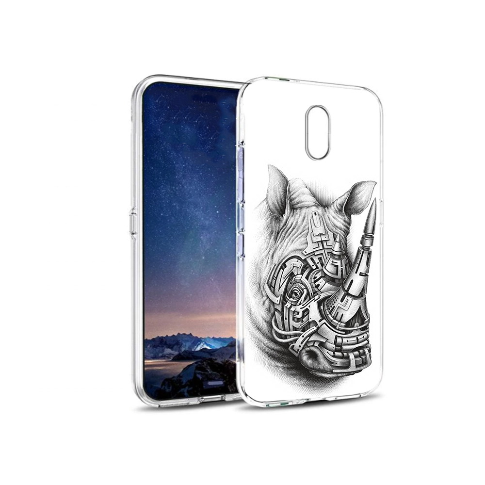 

Чехол MyPads Tocco для BQ 5016G стальной носорог, Прозрачный, Tocco