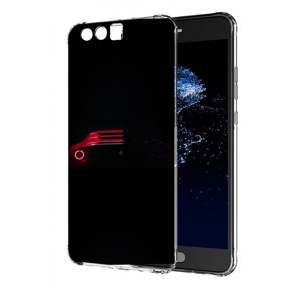 Чехол бампер MyPads ferrari феррари 1 для Huawei P10 Plus против
