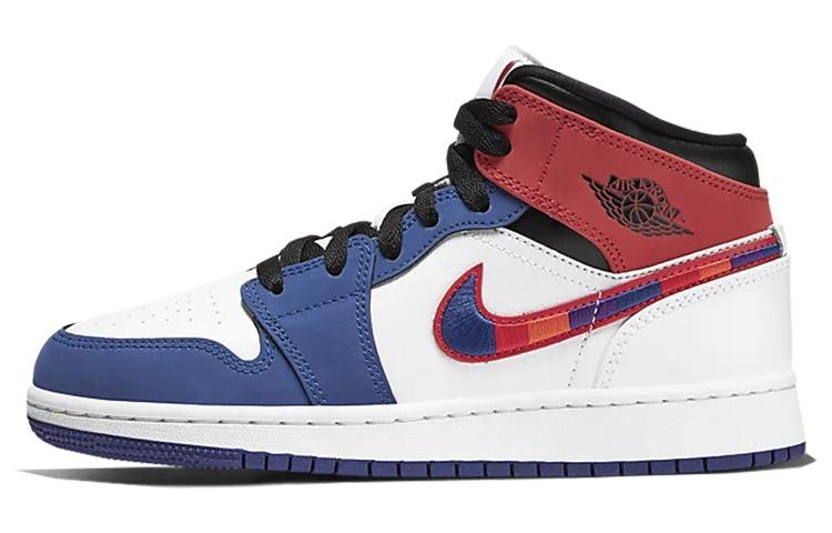 

Кеды унисекс Jordan Jordan Mid SE GS разноцветные 38 EU, Разноцветный, Jordan Mid SE GS
