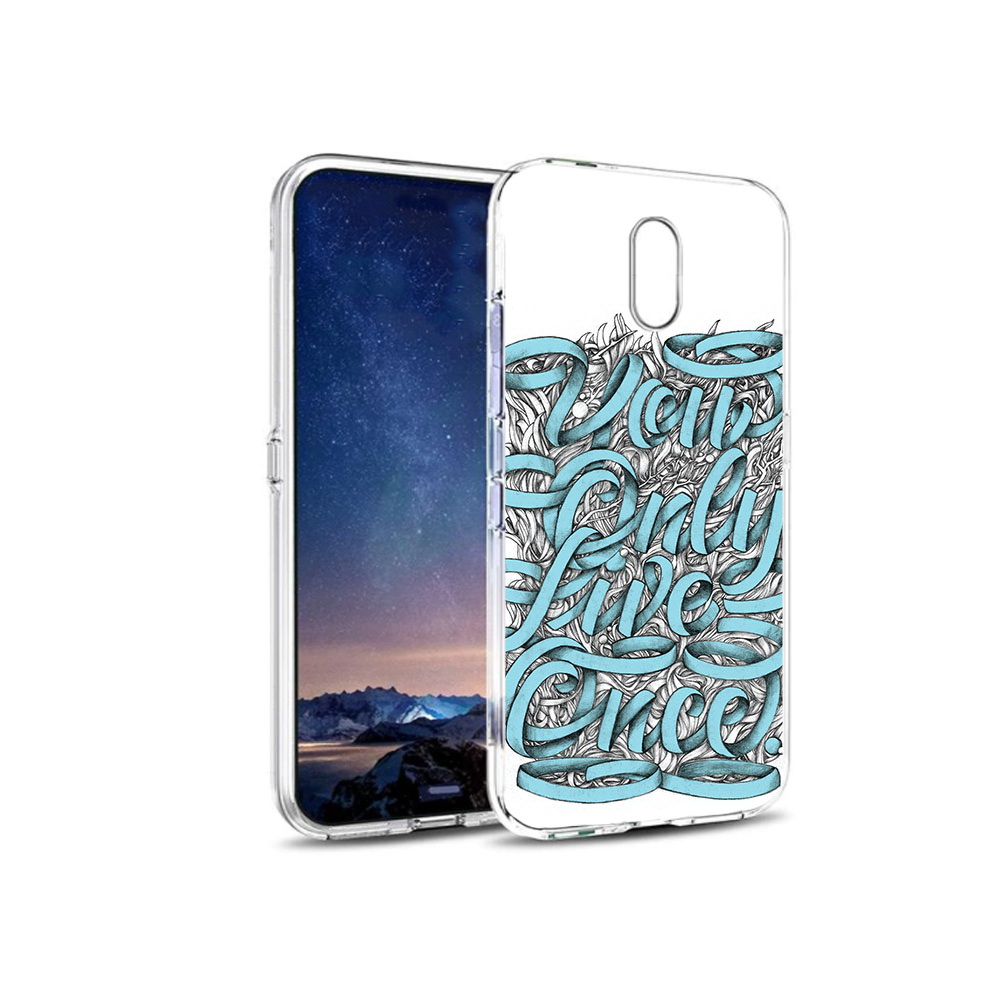 

Чехол MyPads Tocco для BQ 5016G слова из ленты абстракция, Прозрачный, Tocco