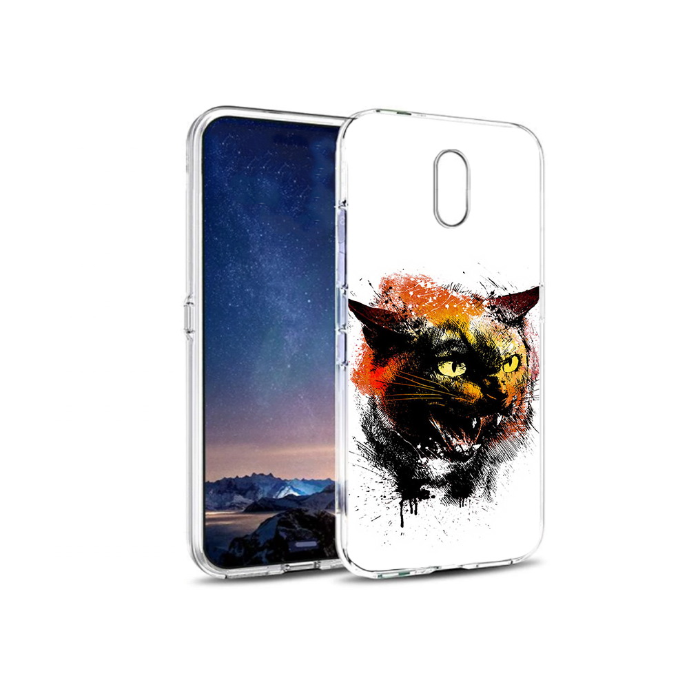 

Чехол MyPads Tocco для BQ 5016G сиамский кот, Прозрачный, Tocco