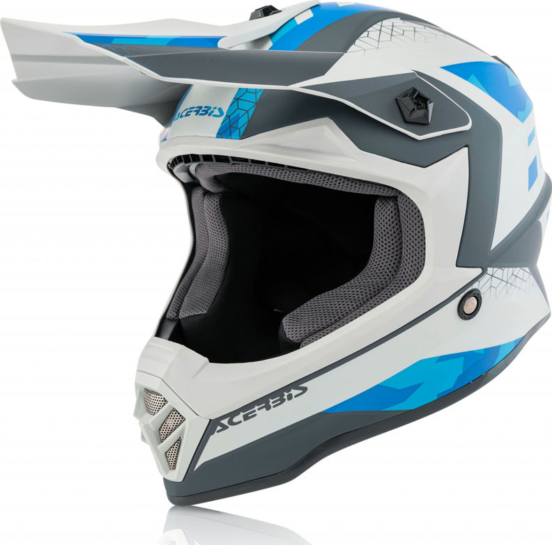

Шлем детский Acerbis IMPACT STEEL JUNIOR Blue/Grey S (47-48)