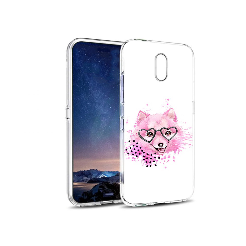 

Чехол MyPads Tocco для BQ 5016G розовый волченок, Прозрачный, Tocco