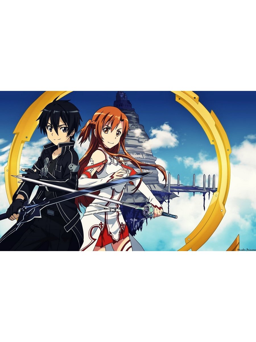 

Постер DRABS A2 Аниме Sword Art online 3