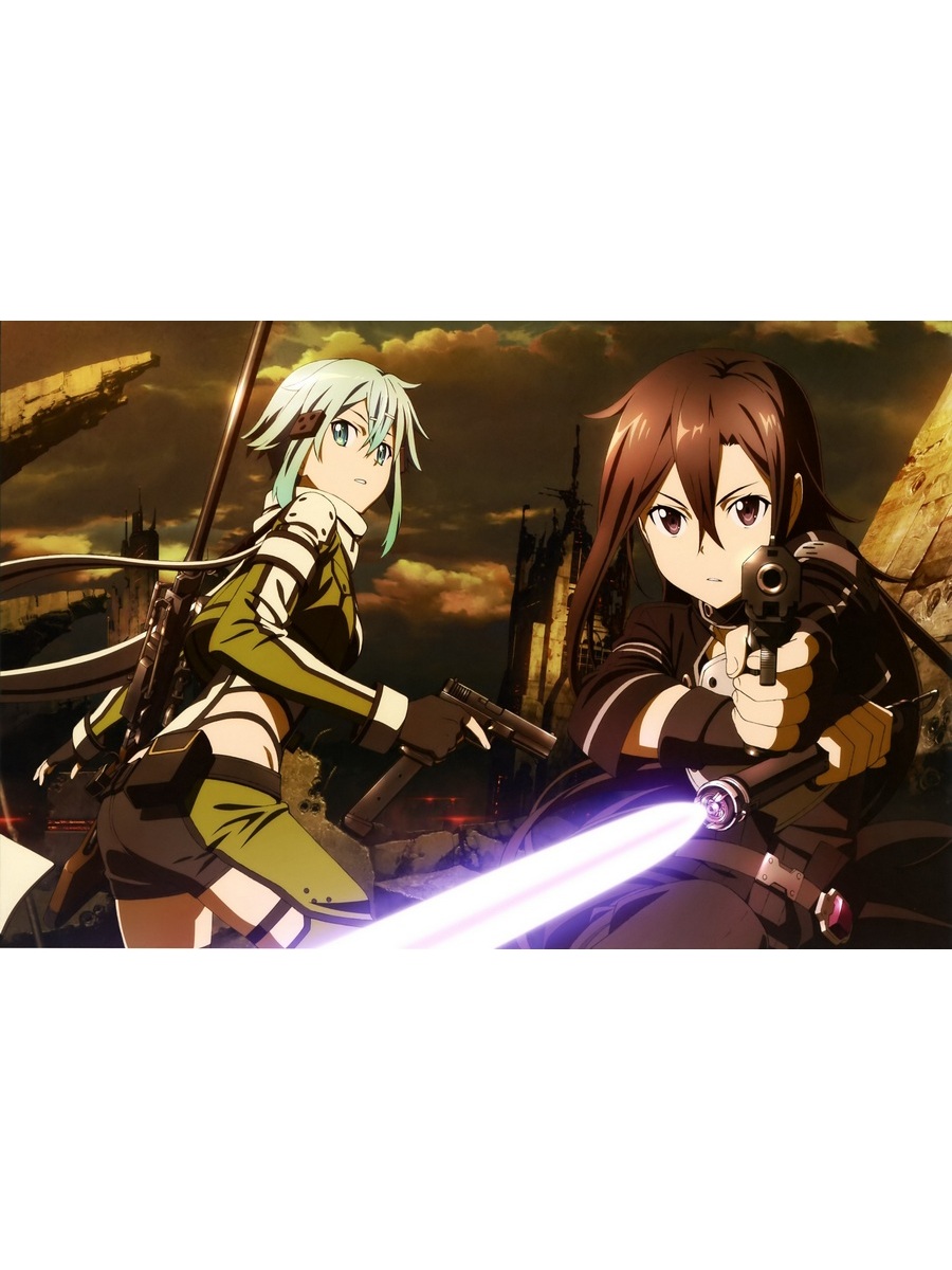 

Постер DRABS A2 Аниме Sword Art online 2