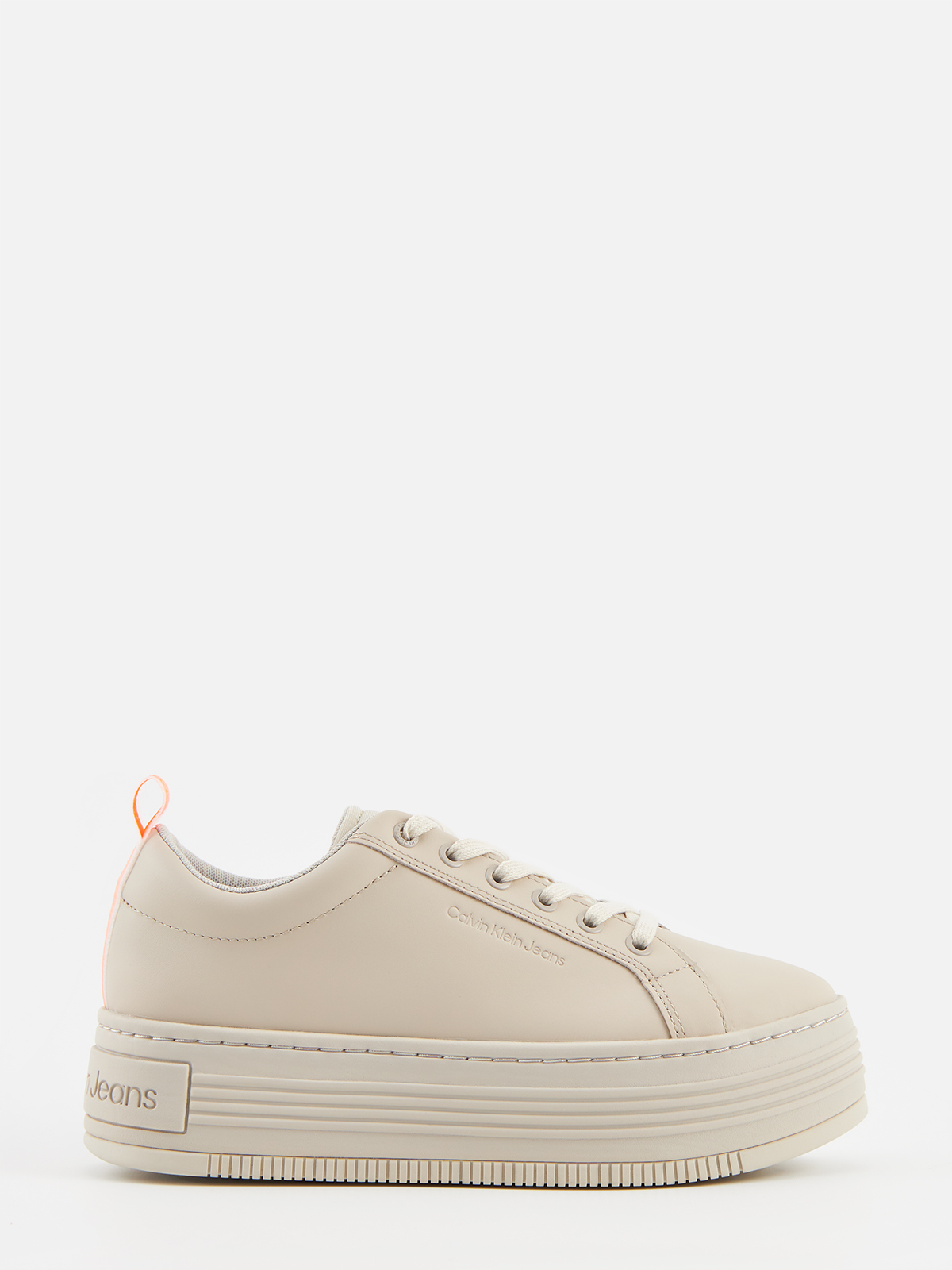 

Кеды женские Calvin Klein YW0YW01309 бежевые 37 RU, Бежевый, YW0YW01309