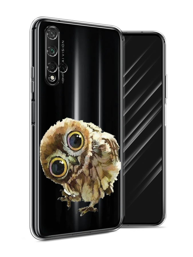 

Чехол Awog на Honor 20 "Любопытный совенок", Коричневый;белый;прозрачный, 69550-1