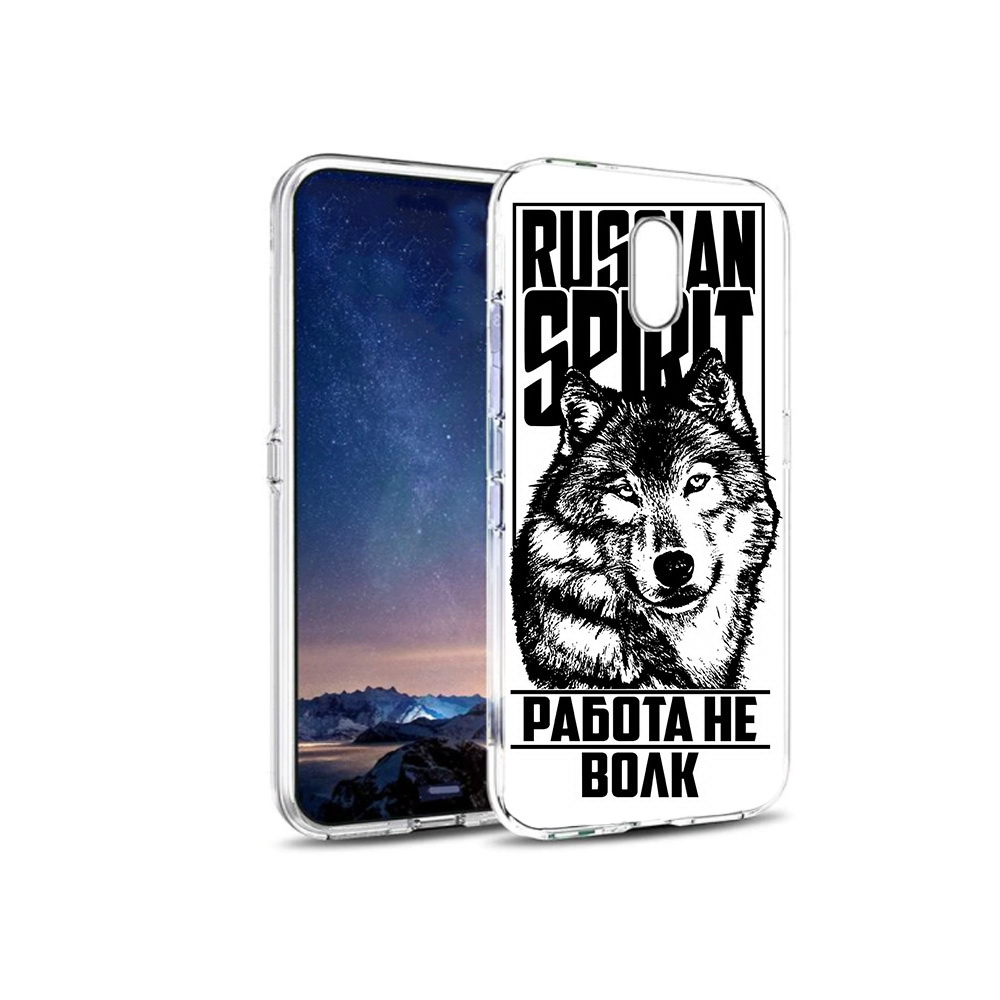 

Чехол MyPads Tocco для BQ 5016G работа не волк, Прозрачный, Tocco