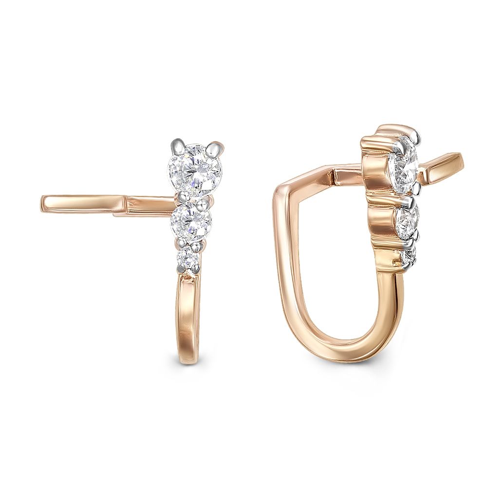 

Серьги из красного золота с фианитом NEWGOLD 096380_07_01_005_0004, 096380_07_01_005_0004